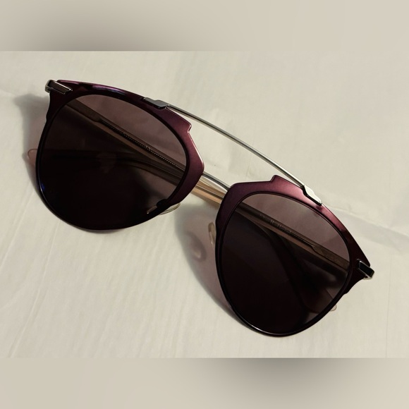 Christian Dior AUTHENTIC DiorReflected Reflected Metallic Aviator Sunglasses - Picture 2 of 16